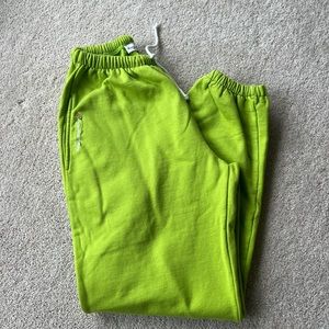 Heavy Manners green sweats